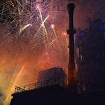 Feuerwerk im Landschaftspark Duisburg Nord