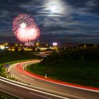 Feuerwerk im Legoland