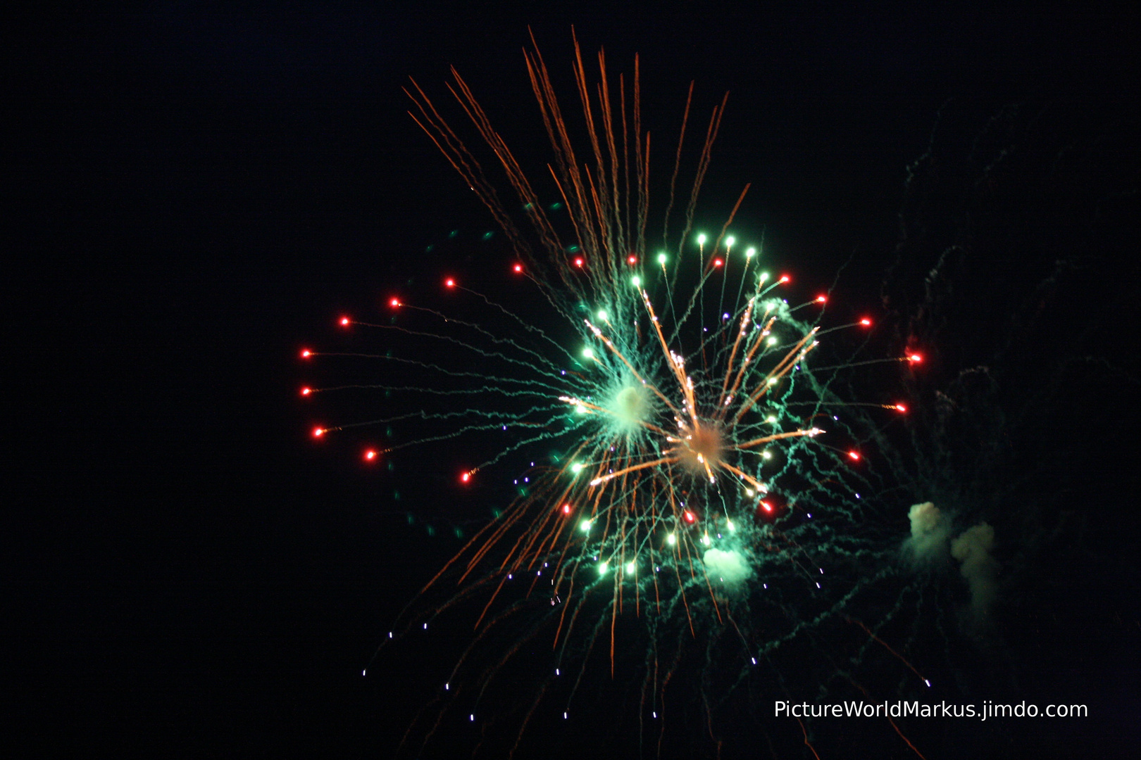 Feuerwerk im Movie Park