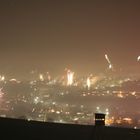 Feuerwerk im Nebel ...