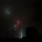 Feuerwerk im Nebel II