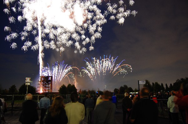 Feuerwerk im Olgapark