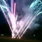 Feuerwerk im Park