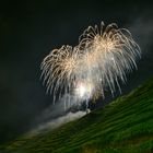 Feuerwerk im Weinberg