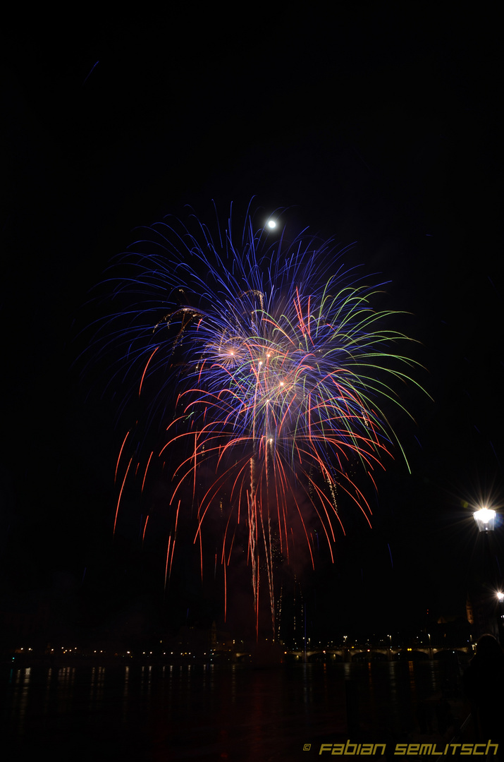 Feuerwerk in Basel 2