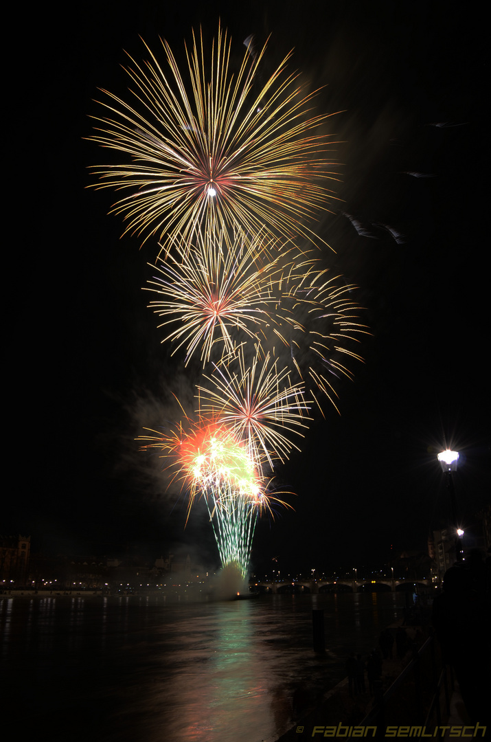 Feuerwerk in Basel
