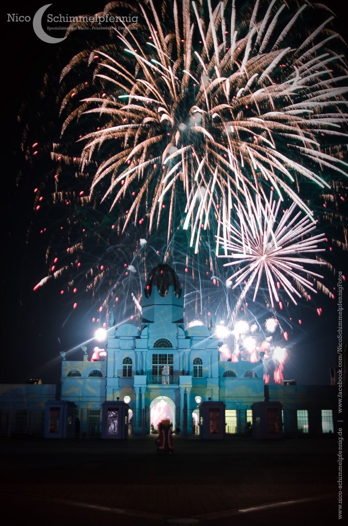 Feuerwerk in Belantis