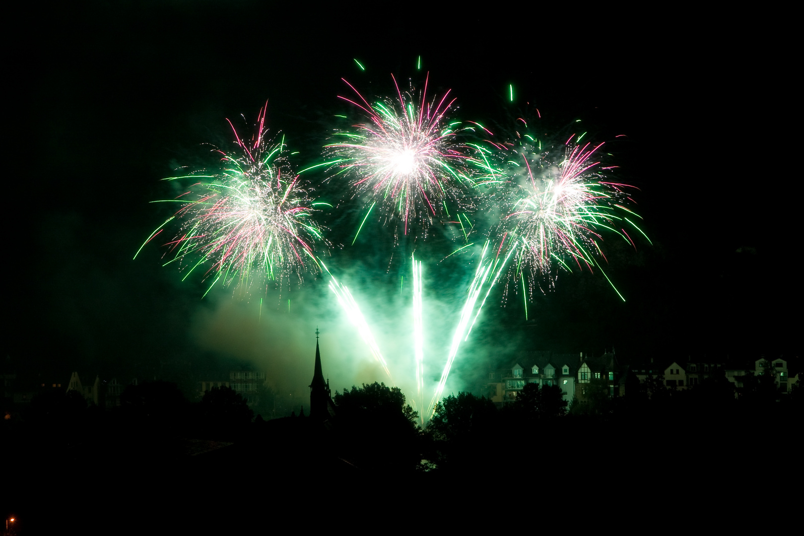 Feuerwerk in Bernkastel- Kues