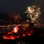 Feuerwerk in Bingen