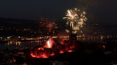 Feuerwerk in Bingen