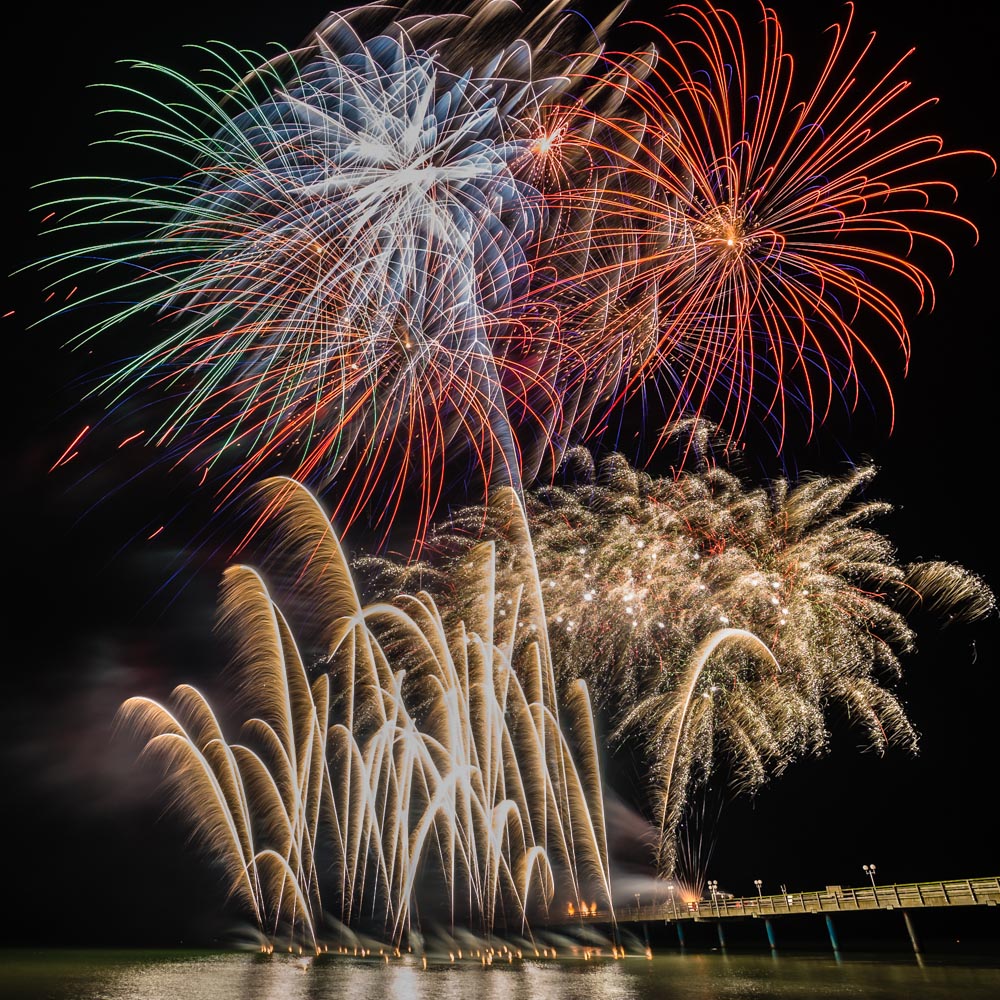 Feuerwerk in Binz