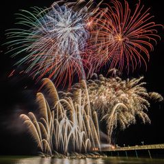 Feuerwerk in Binz