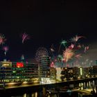 Feuerwerk in der Hafencity Hamburg