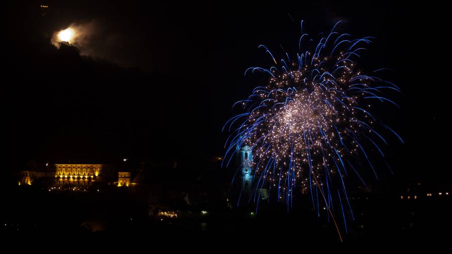 Feuerwerk in der Wachau