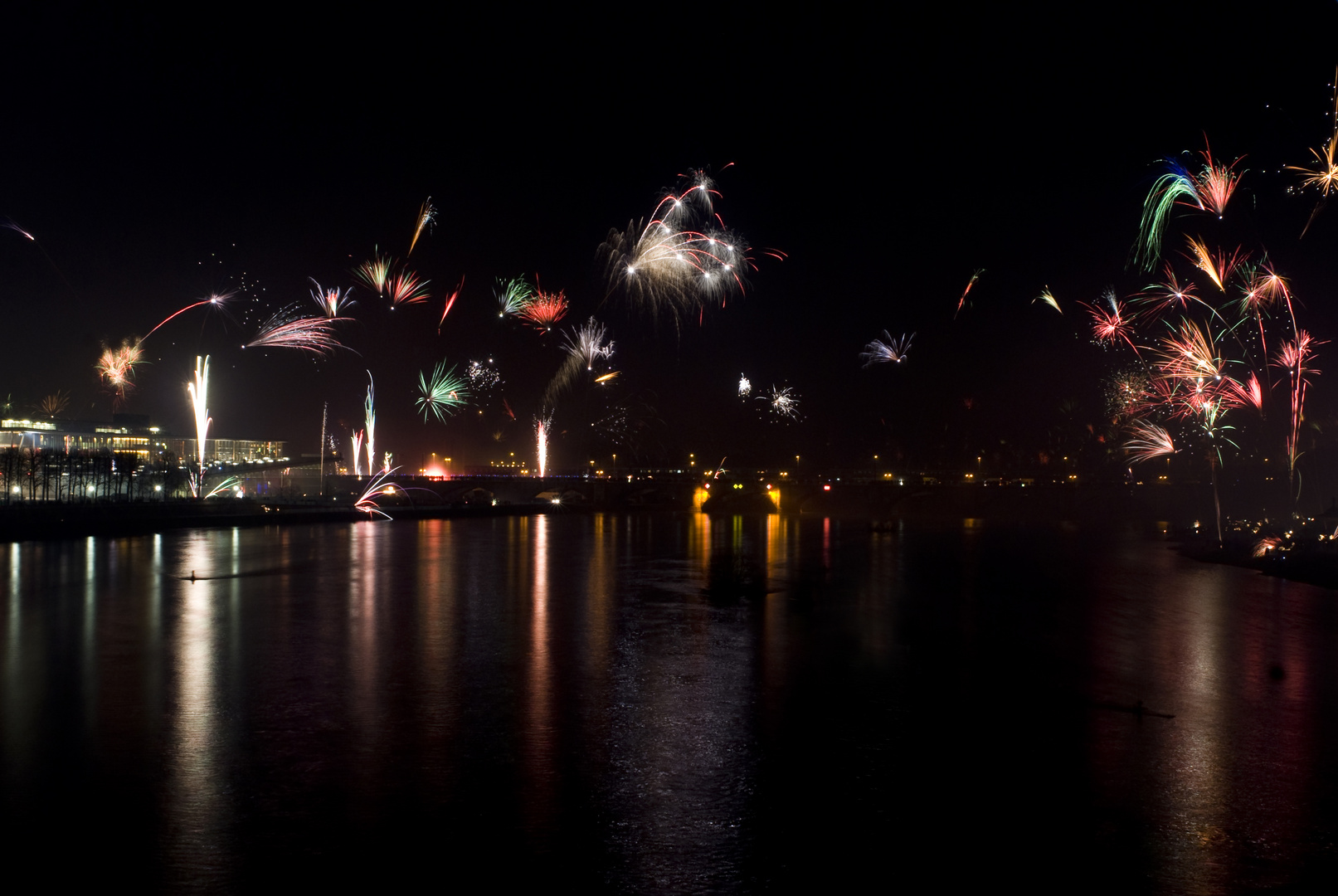 Feuerwerk in Dresden