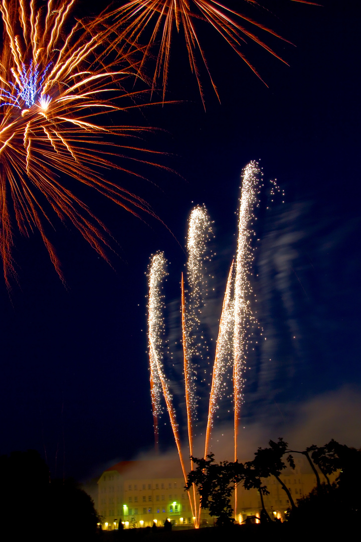 Feuerwerk in Durlach