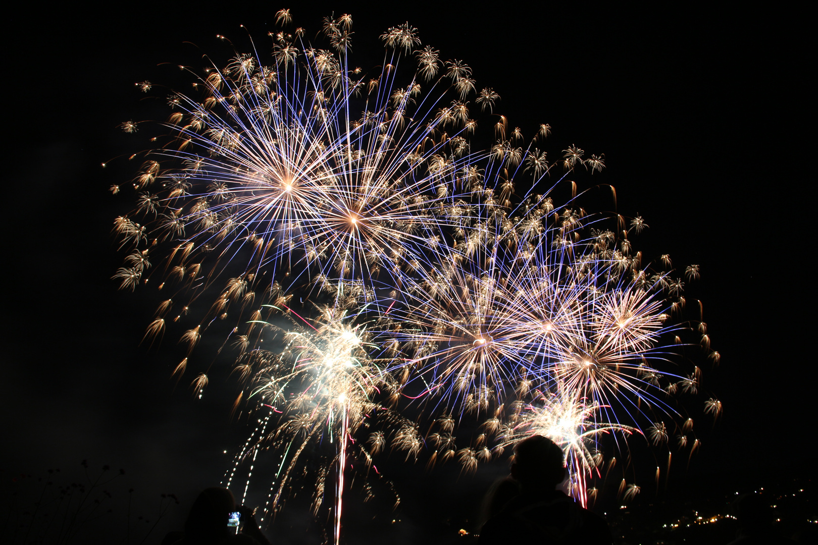 Feuerwerk in Gérardmer 2013