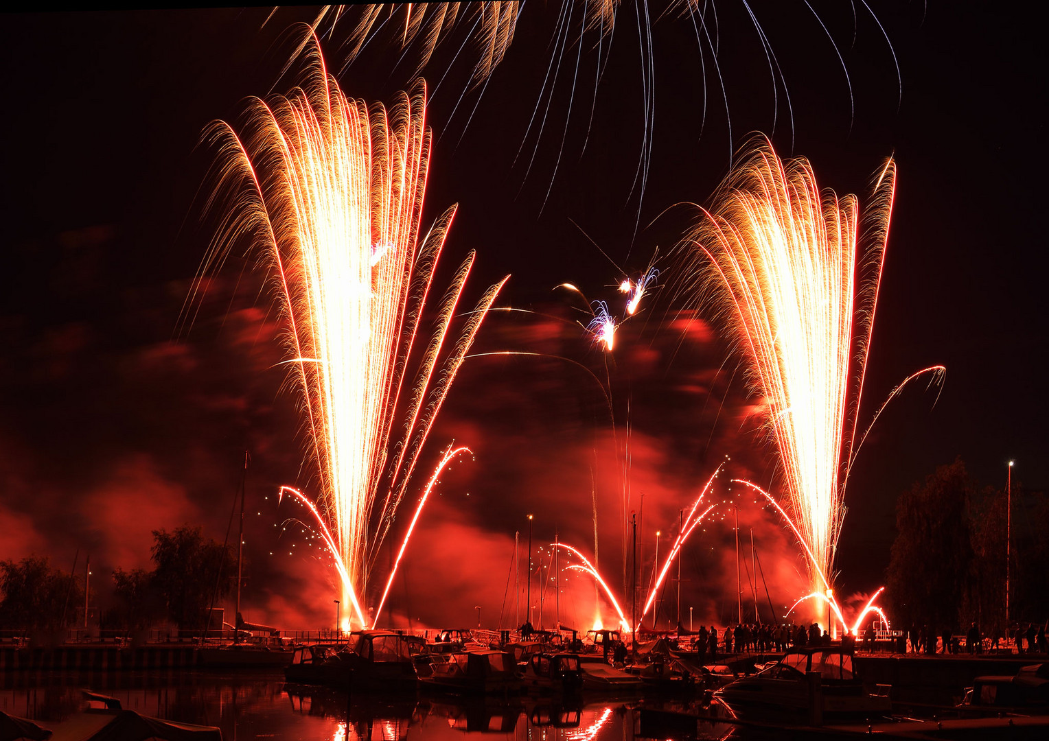 Feuerwerk in Gravelotte