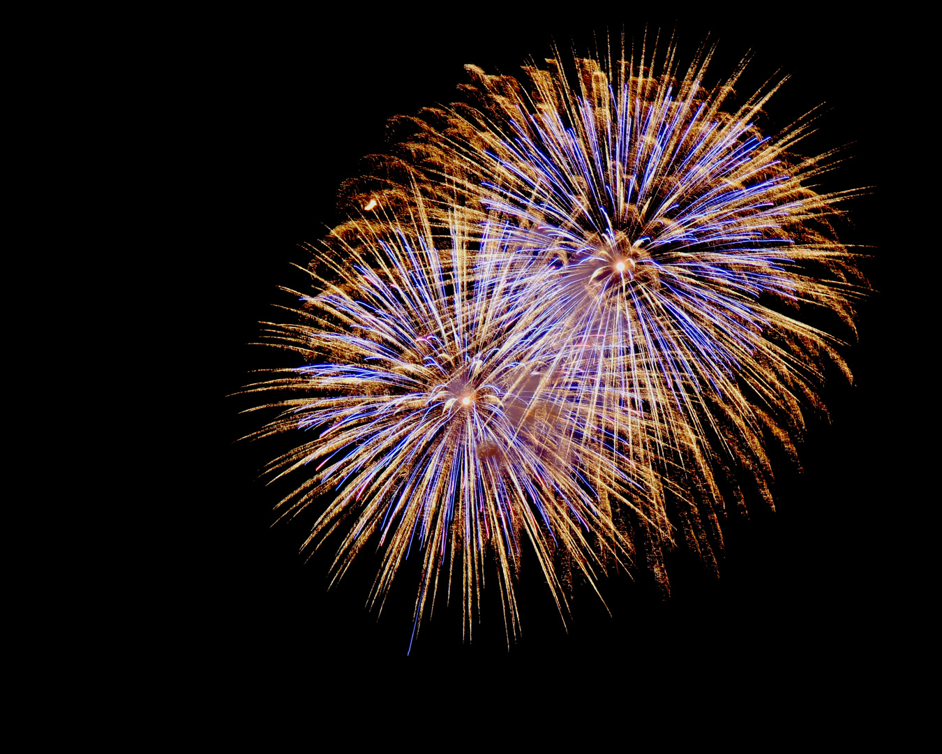 Feuerwerk in Grindelwald