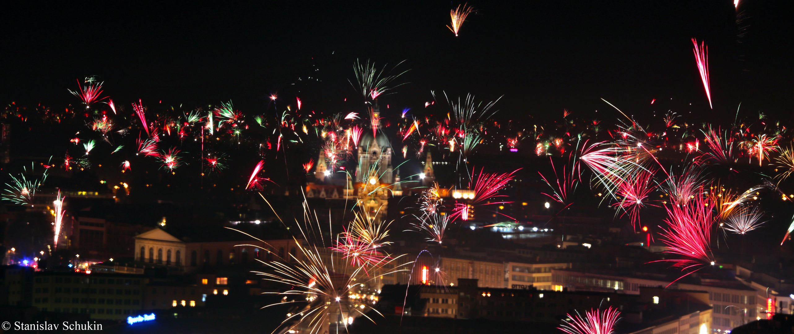 Feuerwerk in Hannover