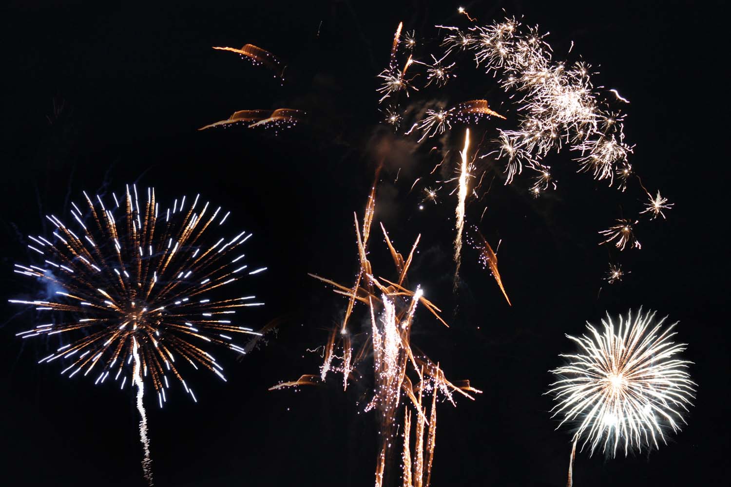 Feuerwerk in Heringsdorf