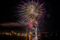 Feuerwerk in Kalmar