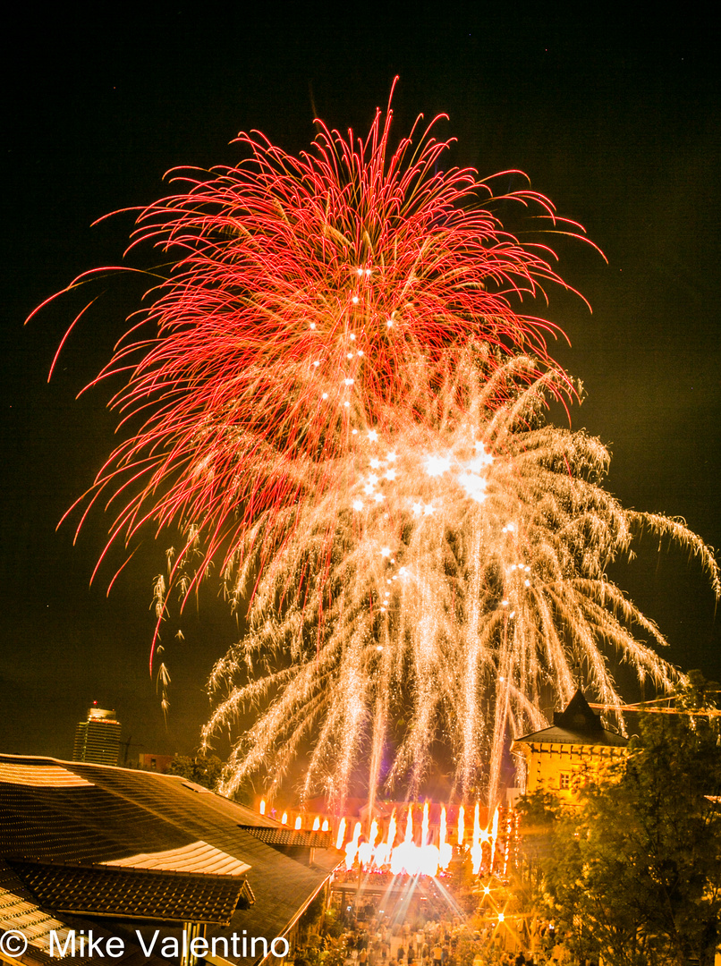 Feuerwerk in KL