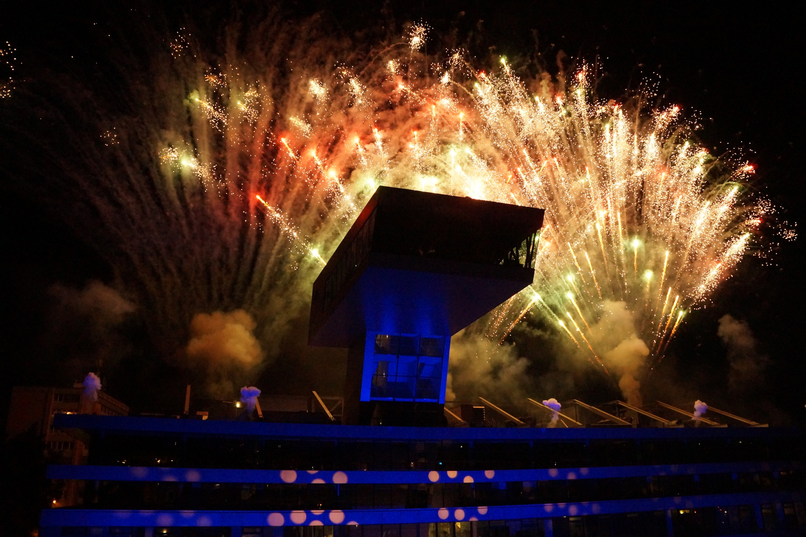 Feuerwerk in Lehen 2014