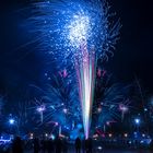 Feuerwerk in Leipzig zum Neujahrestag