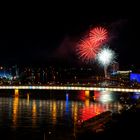 Feuerwerk in Linz