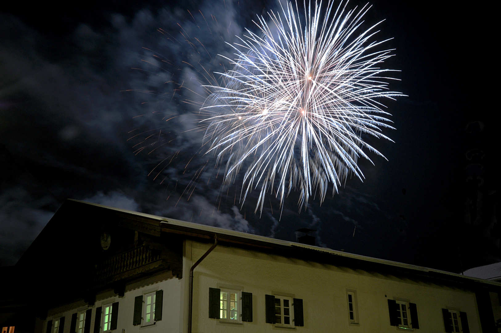 Feuerwerk in Miesbach Lichterglanz 2010