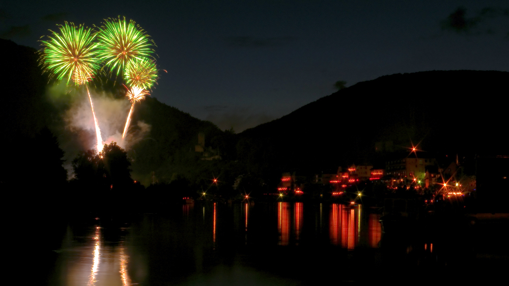 Feuerwerk in Neckarsteinach 2