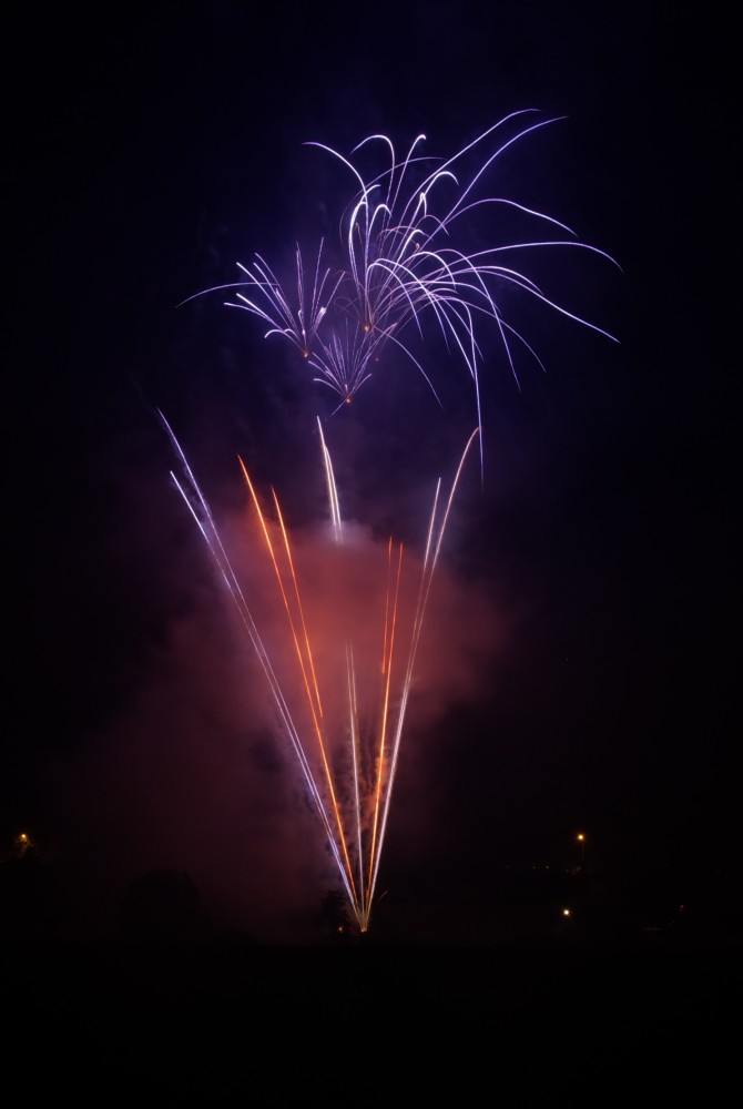 Feuerwerk in Neckarsteinach