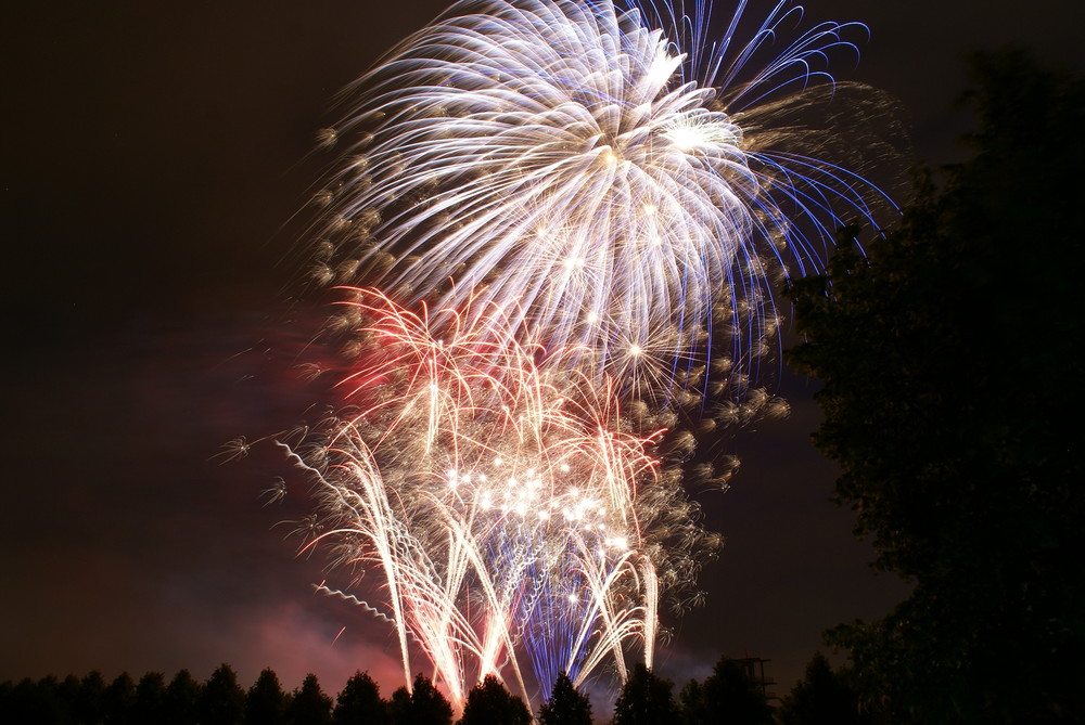 Feuerwerk in Oberhausen