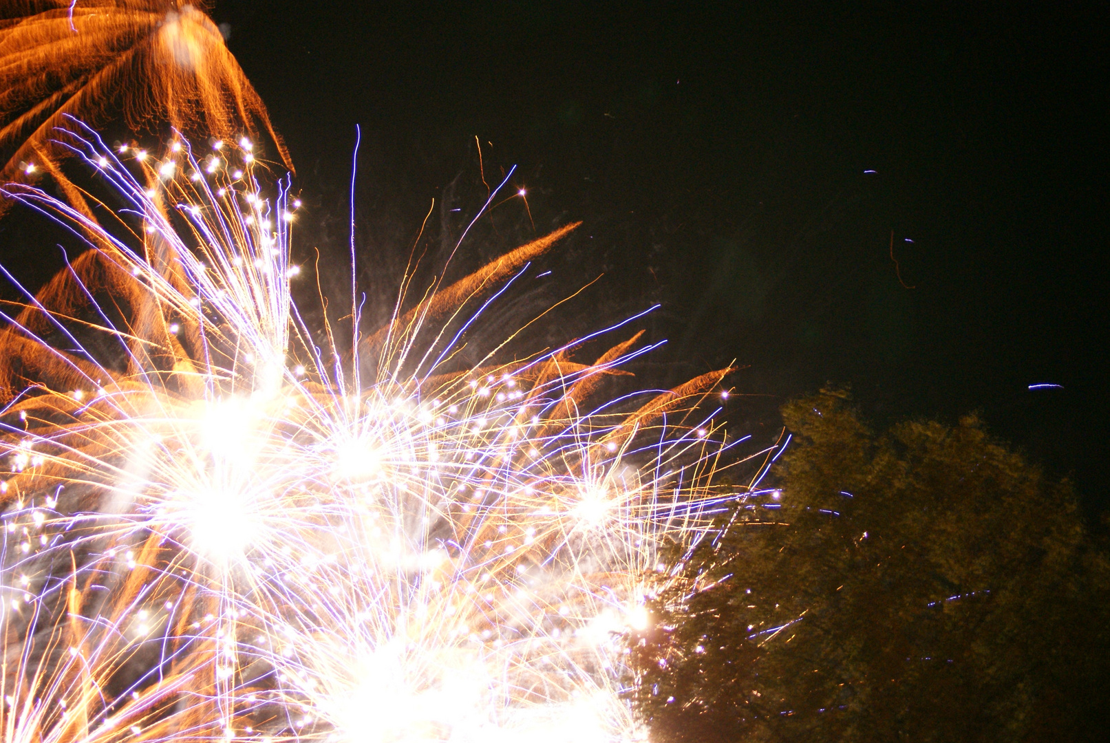 Feuerwerk in Ornbau