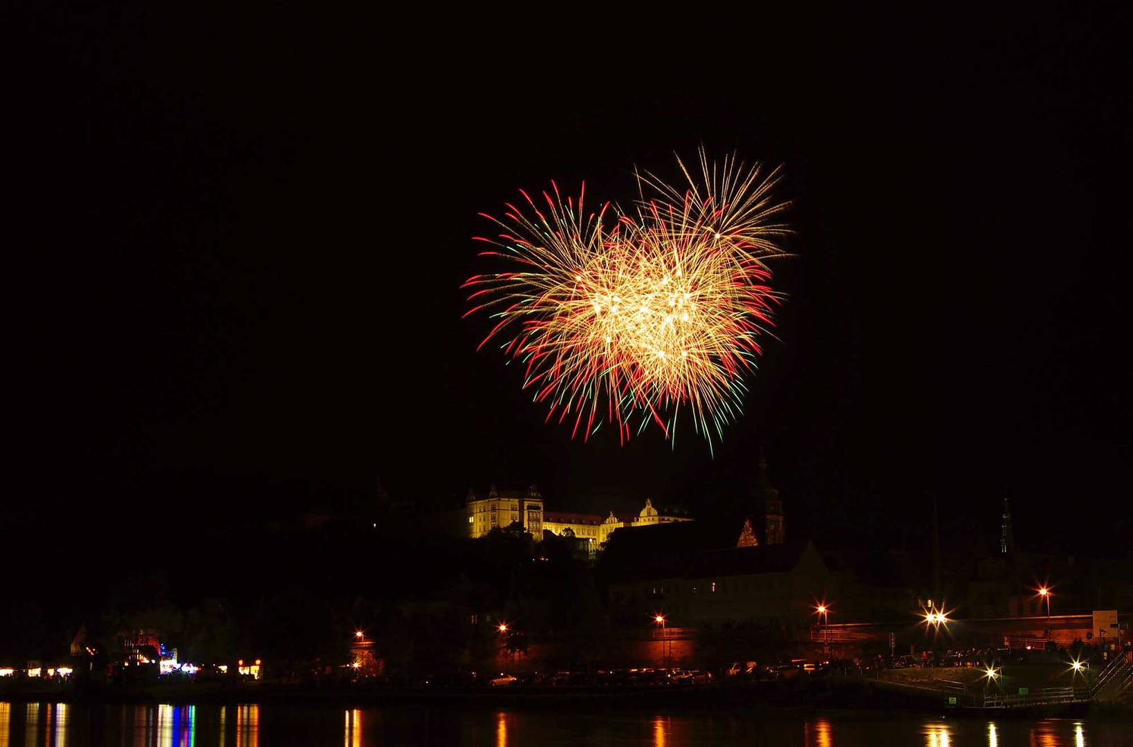 Feuerwerk in Pirna