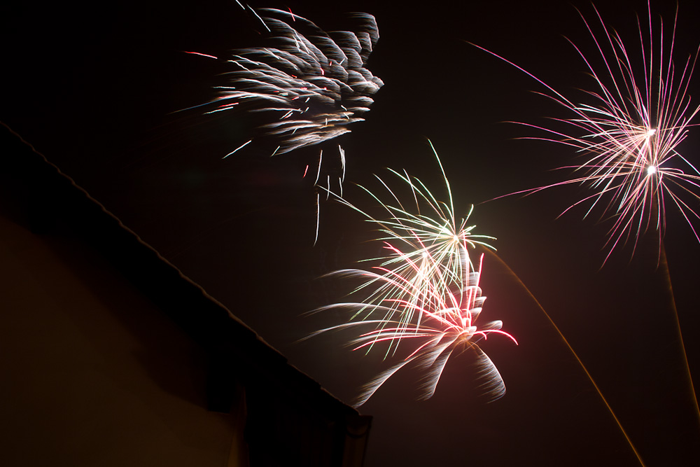 Feuerwerk in Porta Westfalica 2011 #1