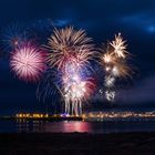 Feuerwerk in Quiberon