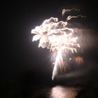 Feuerwerk in Rees