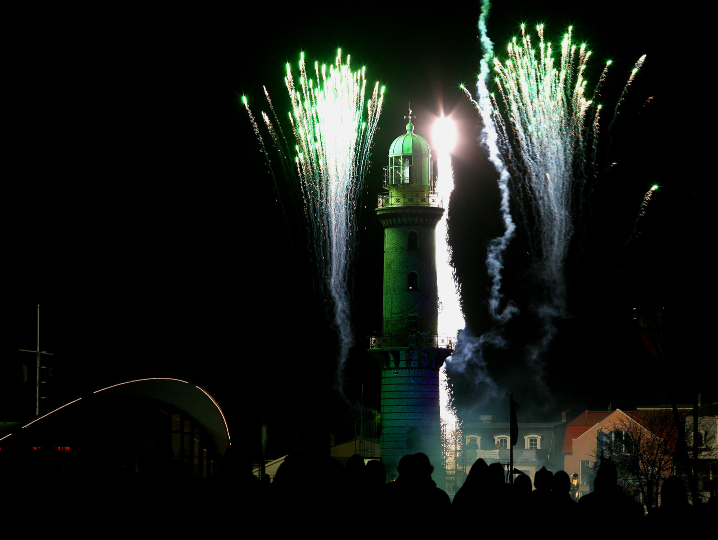 Feuerwerk in Rostock 