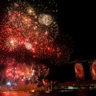 Feuerwerk in Singapur