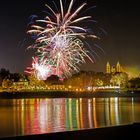 Feuerwerk in Speyer zur Herbstmesse