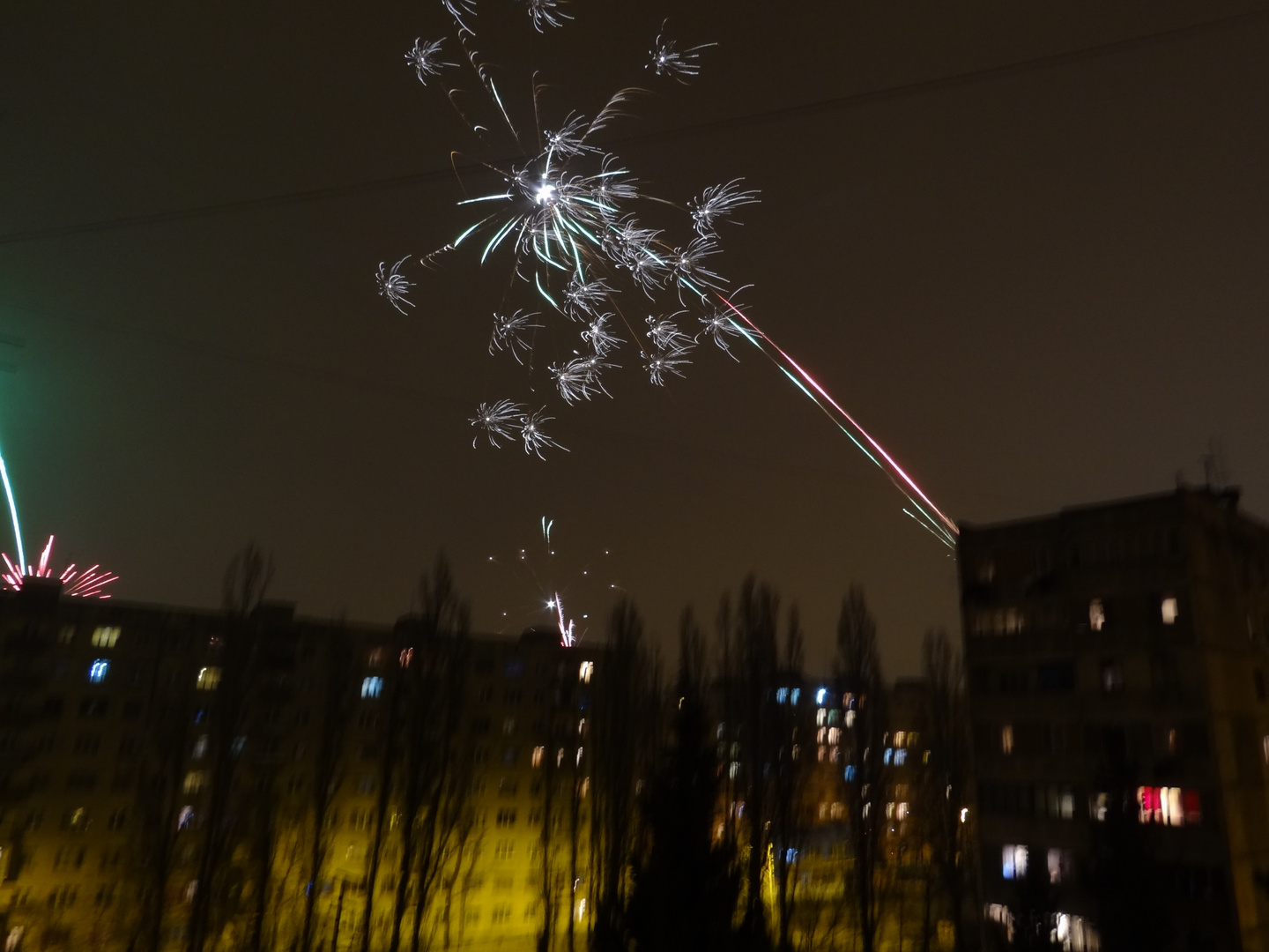 Feuerwerk in Tiflis - Georgien