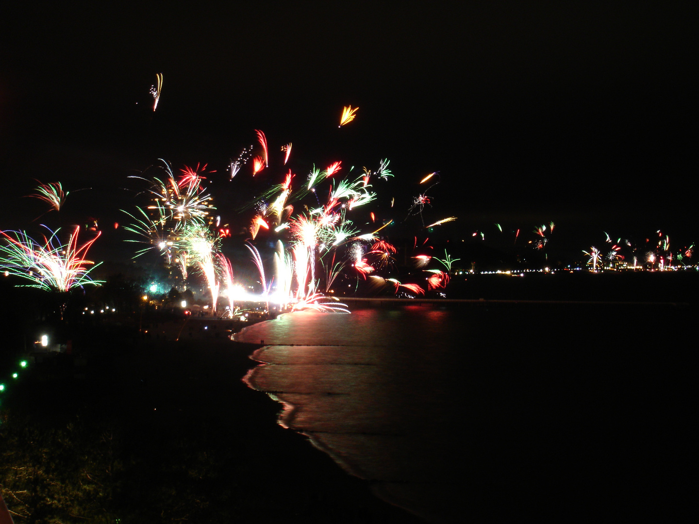 Feuerwerk in Timmendorfer Strand