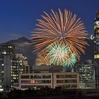 Feuerwerk in Vancouver downtown Canada day I