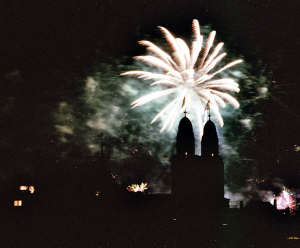 feuerwerk in zürich