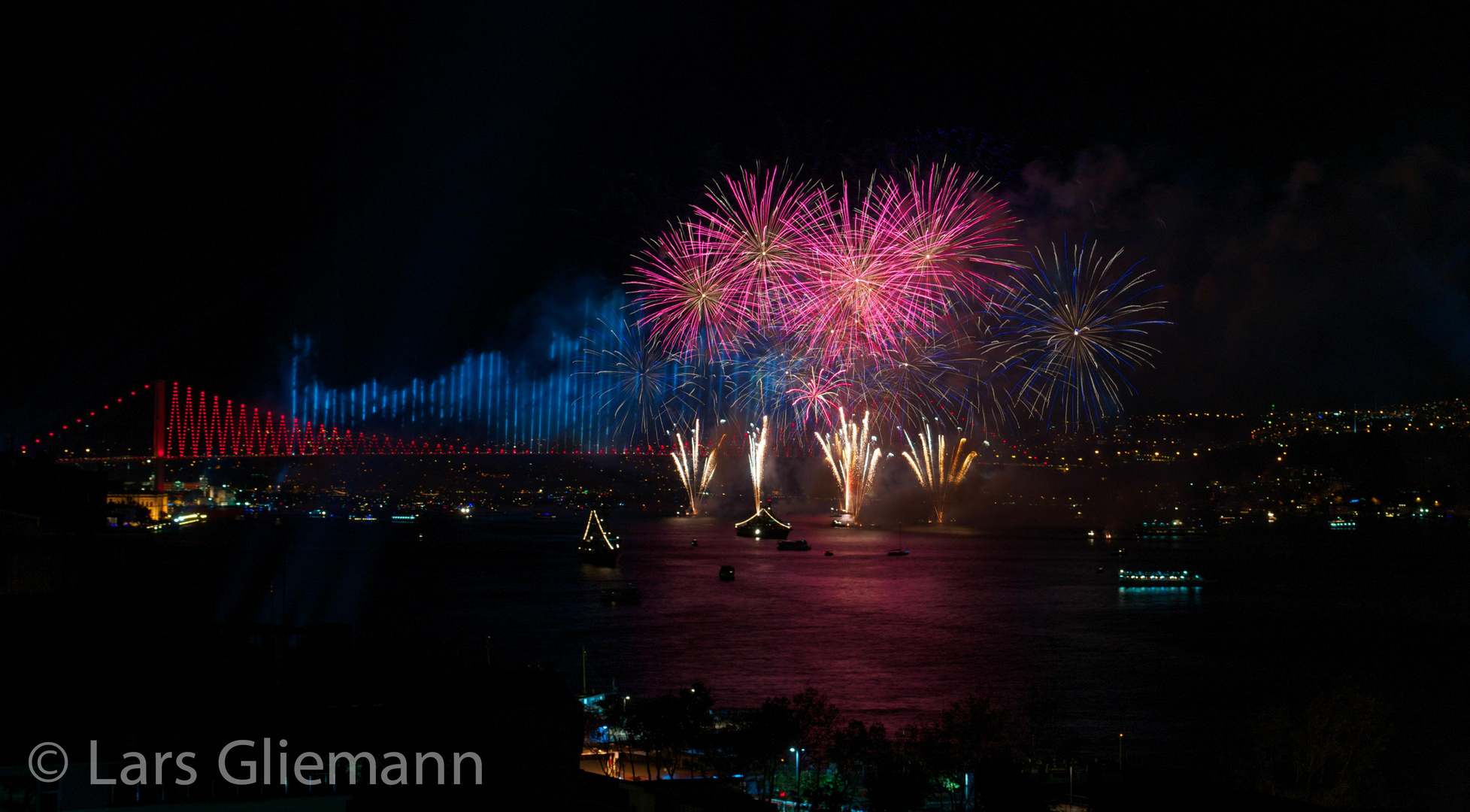 Feuerwerk Istanbul