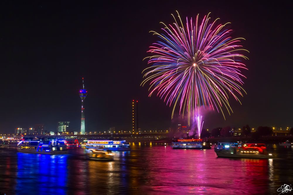 Feuerwerk Japantag 2014