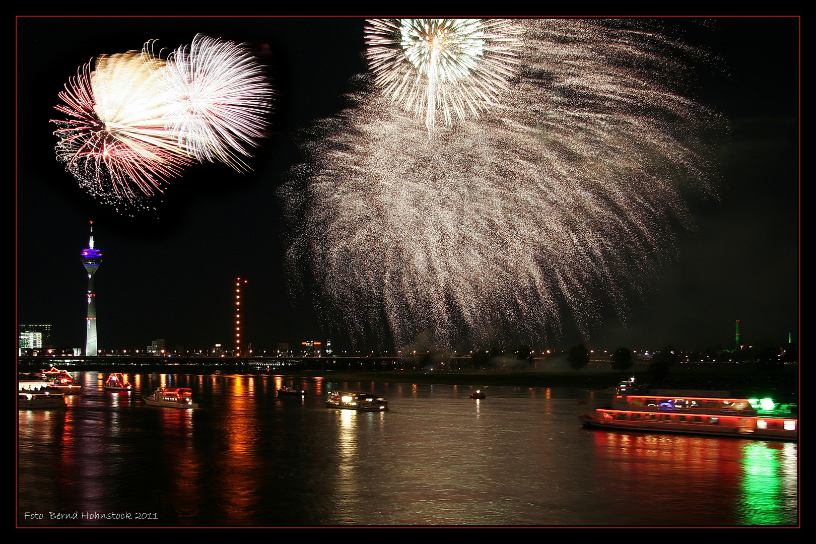 Feuerwerk ... Japantag Düsseldorf 2011