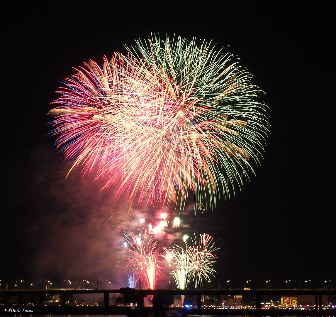 Feuerwerk JAPANTAG DÜsseldorf